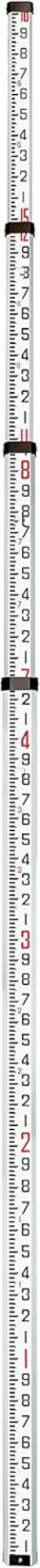Telescoping Aluminum Grade Rod - 16 ft Heavy-Duty Tool for Accurate Measurements