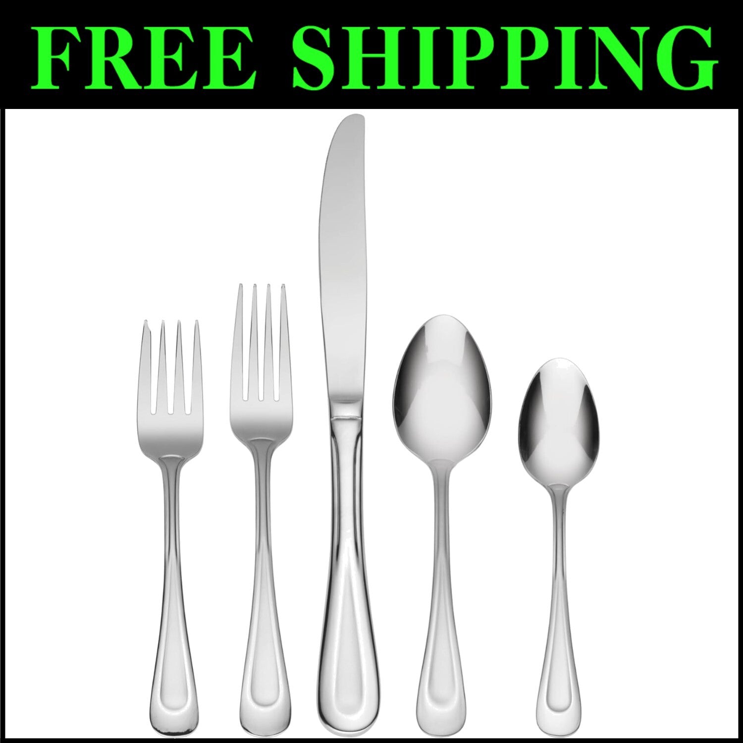 Satin Sand Dune 45-Piece Flatware Set in Multicolor - Elegant Dining Essentials