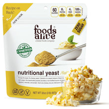 Load image into Gallery viewer, Non-Fortified Vegan Cheese Powder – 2 lbs Nutritional Yeast Flakes, Gluten-Free