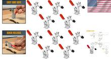 Load image into Gallery viewer, Premium 500 lbs Horizontal Toggle Clamp: 10PK of Quick Release Woodworking Tools