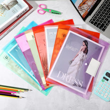 Load image into Gallery viewer, Waterproof 100 A4 Size Clear Envelopes - Versatile Document Storage Solution