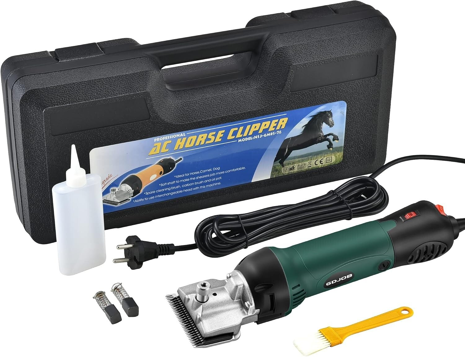 Versatile Livestock Clippers with Variable Speed - Perfect for Professional Care