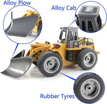 Load image into Gallery viewer, RC Snow Plow Truck - 4WD Remote Control Vehicle for Kids with LED Lights