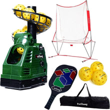 Load image into Gallery viewer, Portable Pickleball Starter Kit: Launch Machine, Paddle, &amp; Easy Transport Bag