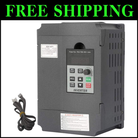 10A 2.2KW VFD Inverter for CNC & Spindle Speed Control, 220V 3 Phase Output