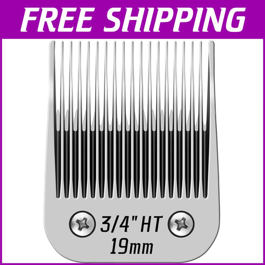 Professional 3/4HT Dog Grooming Blades Compatible with Andis & Oster Clippers