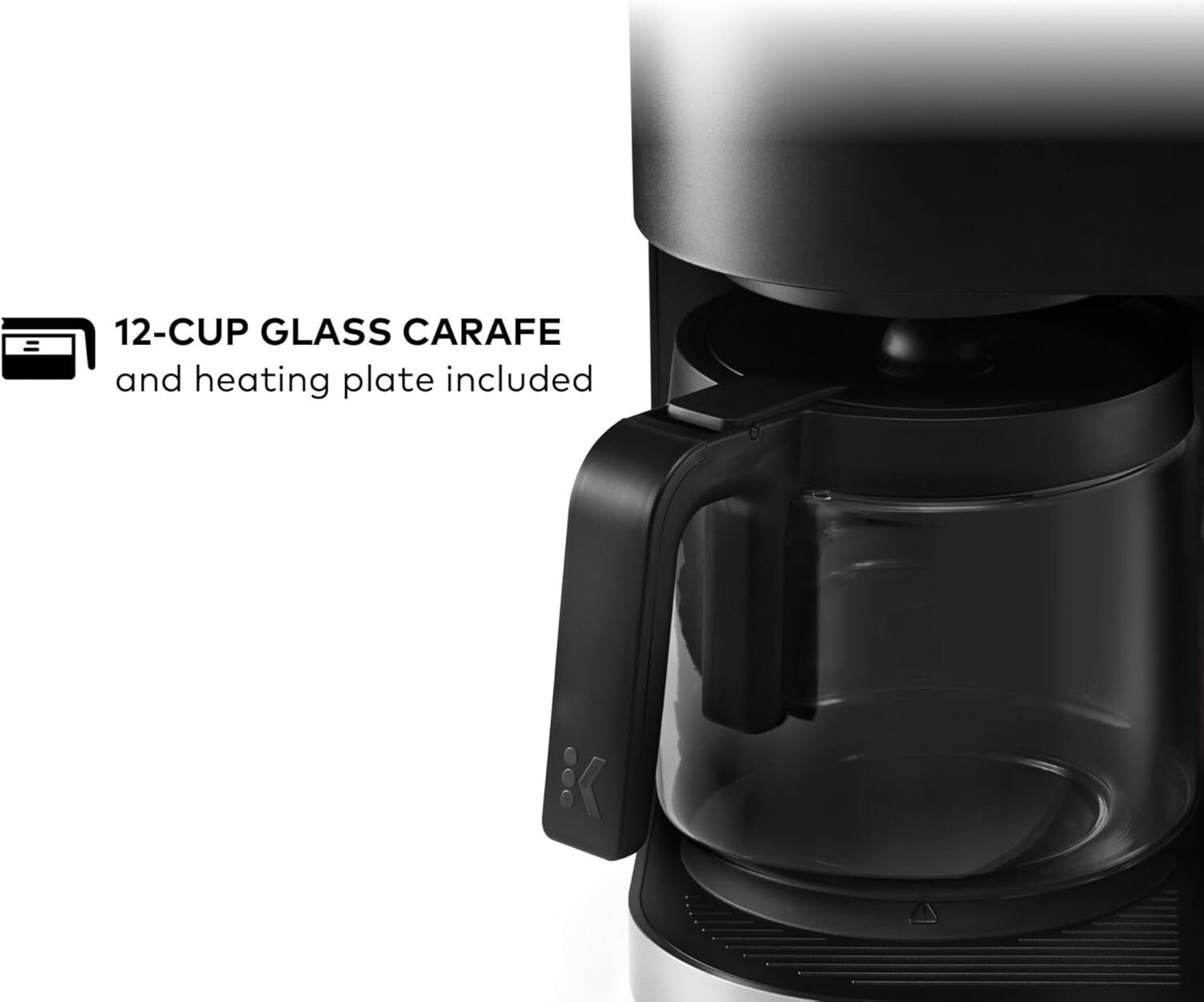 K-Duo Single Serve & Carafe Coffee Maker - Programmable, 60oz Reservoir, Black