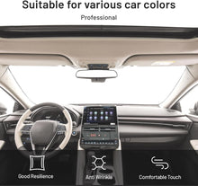 Load image into Gallery viewer, Versatile Beige 74"L x 60"W Headliner Material in Tube Packaging for Cars