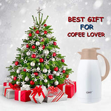 Load image into Gallery viewer, Leak-Proof 1.9L Thermal Carafe with 12 Hours Heat Retention for Coffee &amp; Tea