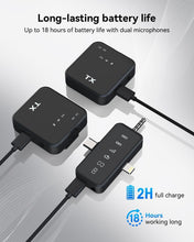 Load image into Gallery viewer, Mini Wireless Microphone with Noise Reduction - Ideal for YouTube &amp; TikTok
