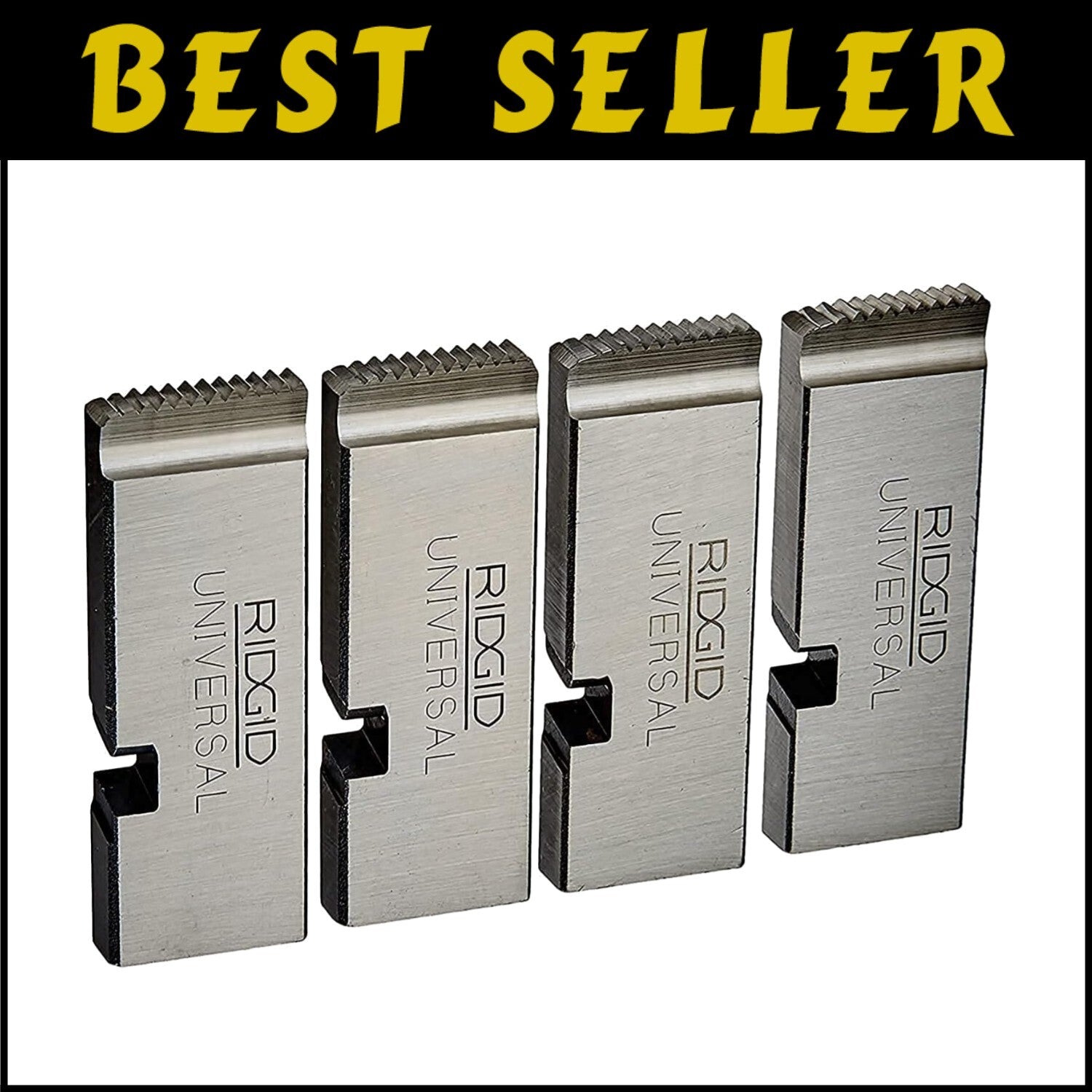 User-Friendly 4 Die Set for 1-2 Inch NPT Pipe Threading - Precision Engineered