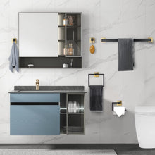 Load image into Gallery viewer, Modern Wall-Mounted 5-Piece Bathroom Accessories Set - Stylish and Durable