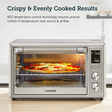 Load image into Gallery viewer, Elegant 12-in-1 Air Fryer Toaster Oven with Rotisserie – 134 Recipes Included
