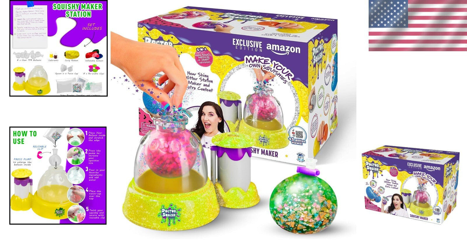 Exclusive Squishy Maker Station Kit - Create Custom Squishies & Craft Away!