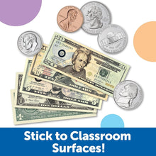 Load image into Gallery viewer, Classroom Essential - Double-Sided Magnetic Money for Teaching Kids Ages 5+