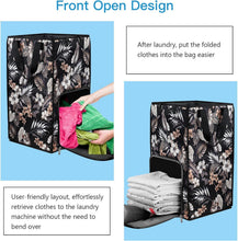 Load image into Gallery viewer, Spacious Foldable Laundry Backpack with Padded Straps for Comfort - Travel Ready