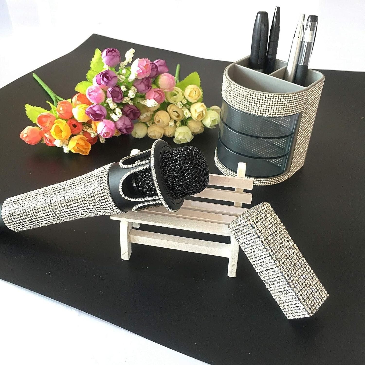 DIY Car Bling Rhinestone Sticker - 81000 Crystal Gems on 15.8" x 39.4" Sheet