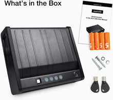 Load image into Gallery viewer, Biometric Fingerprint Gun Safe with Quick Access and Keypad - Secure Storage