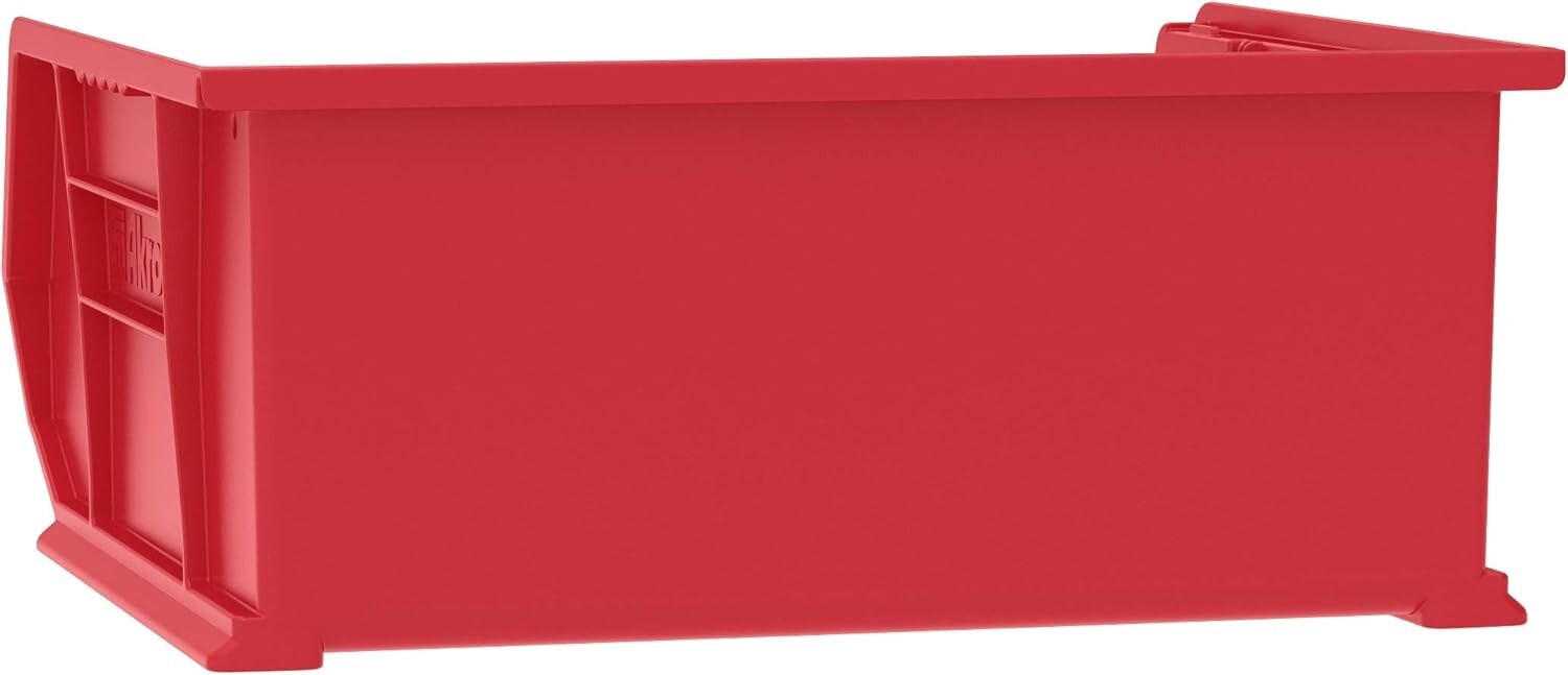 Durable and Customizable AkroBins - 75 lbs Plastic Storage Bins, Easy Retrieval