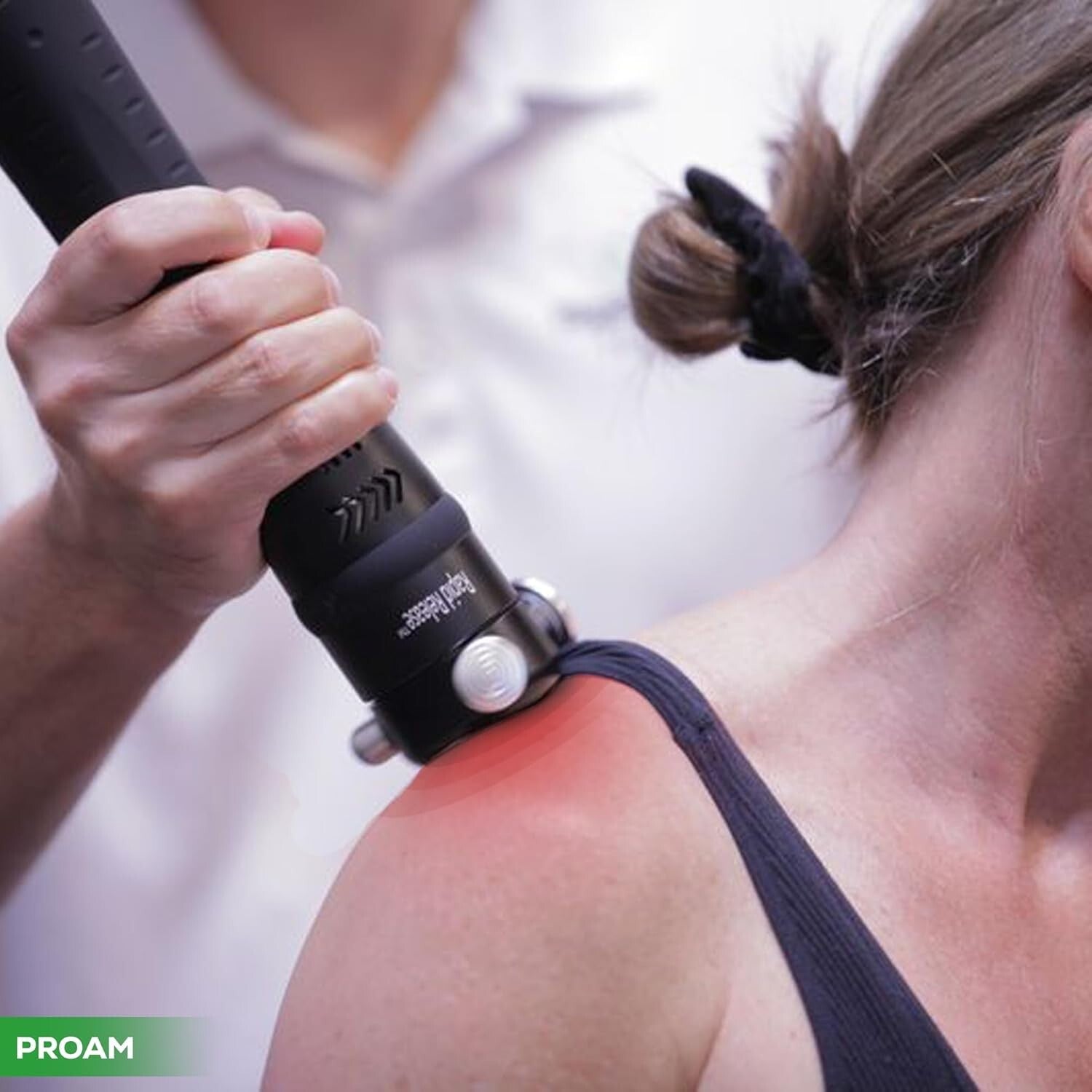 Customizable Cordless Massager – Ergonomic Design for On-the-Go Athlete Therapy