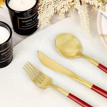 Load image into Gallery viewer, Durable 30-Piece Flatware Set in Satin Finish - Perfect for Any Dining Occasion