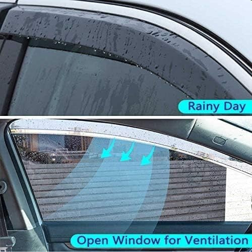 Durable Tinted Vent Shade for Hyundai Tucson 2022-2025 - Reduce Glare & Rain