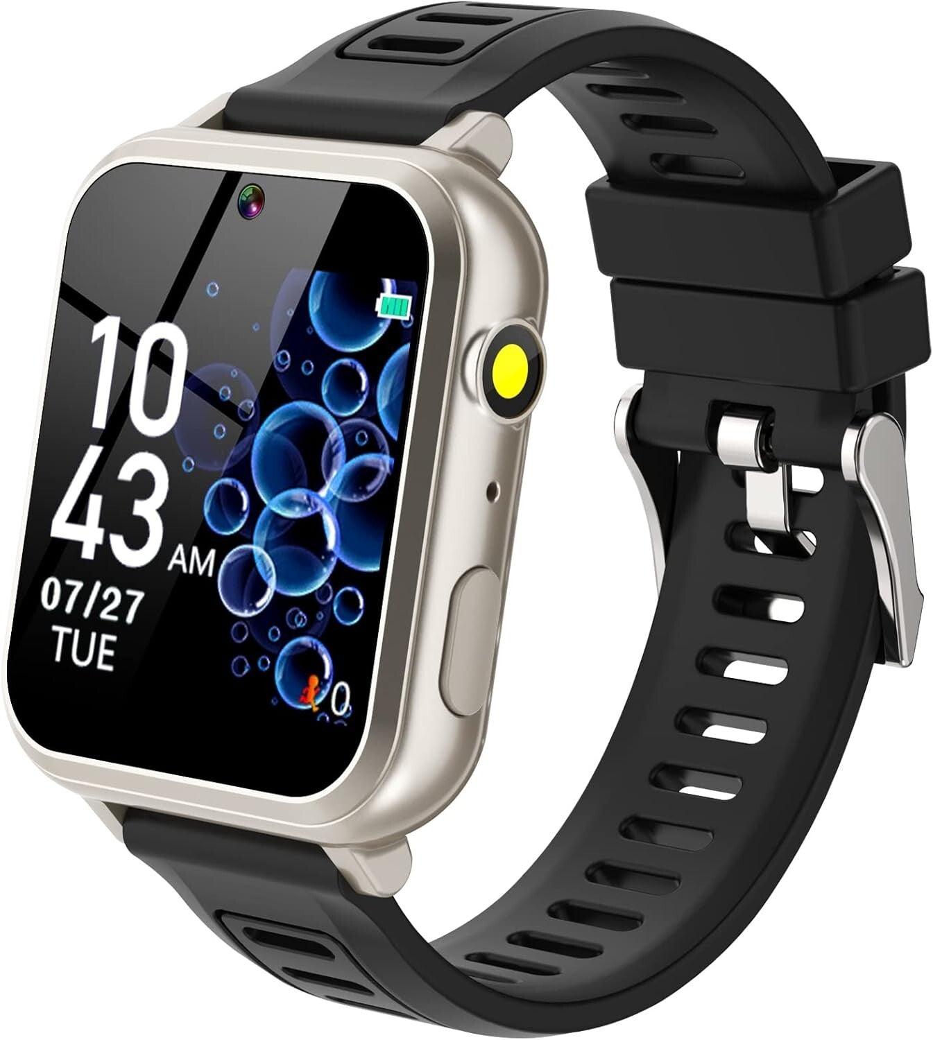 Durable Kids Smart Watch with Touchscreen & 24 Games - Ideal for Young Explorers