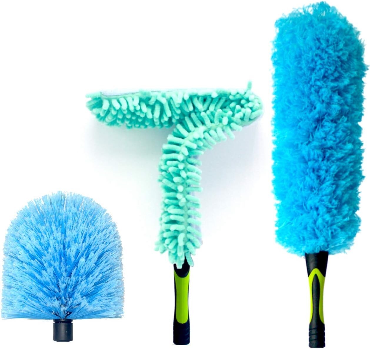 Eco-Friendly Duster Combo: 3-Pack Microfiber Dusting & Cleaning Solutions