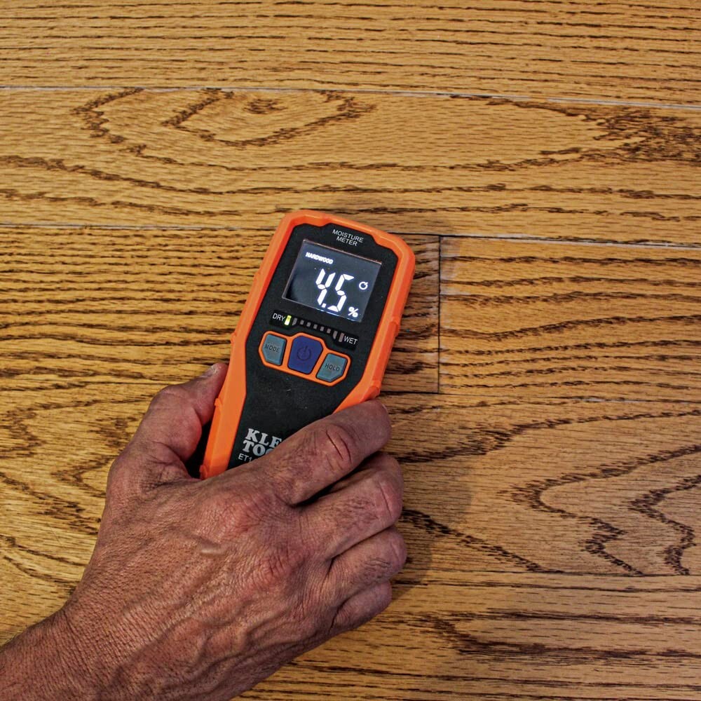 Pinless Moisture Meter - Non-Destructive Detection for drywall, wood & masonry