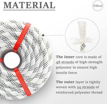 Load image into Gallery viewer, Durable 150 Ft Climbing Rope 1/2 in - 9000 lbs Strength for Outdoor Adventures