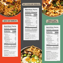 Load image into Gallery viewer, David Chang's Flavorful Ramen Noodle Variety Pack - Vegan &amp; 25% Fewer Calories