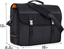 Load image into Gallery viewer, Versatile Black Travel Bag for Bartender Kits &amp; Wine Bottles - Easy Carry
