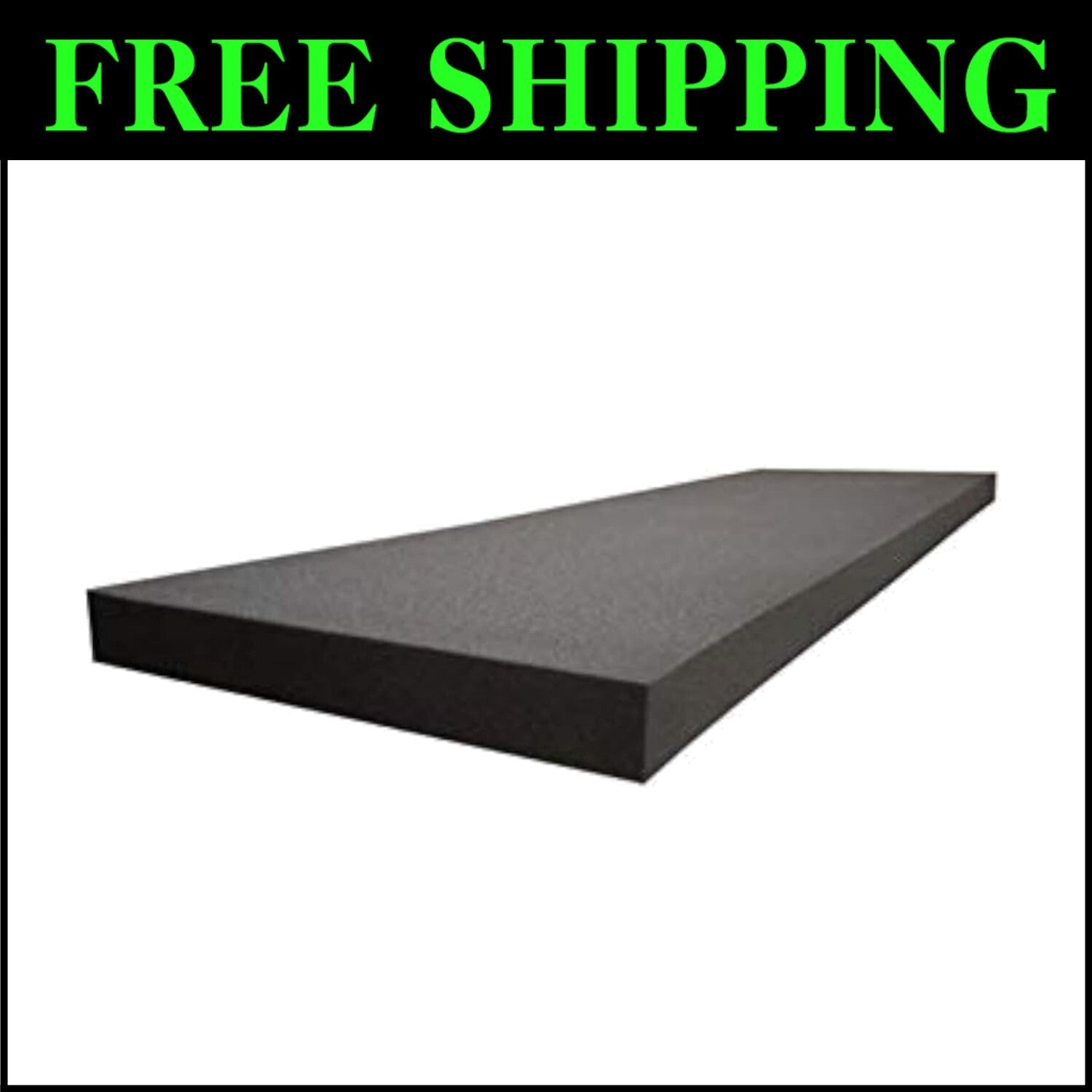 Easy-Cut CertiPUR Certified Foam Cushion - 72'' L for Custom Upholstery Projects