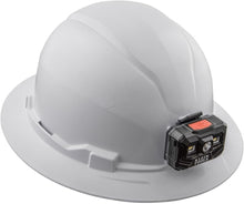 Load image into Gallery viewer, Klein Rechargeable Headlamp Hard Hat - Safety Meets Comfort, White, 20kV Tested
