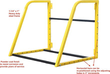 Load image into Gallery viewer, Robust Folding Tire Rack for Garage - Holds Up to 375 lbs &amp; Fits All Tire Sizes