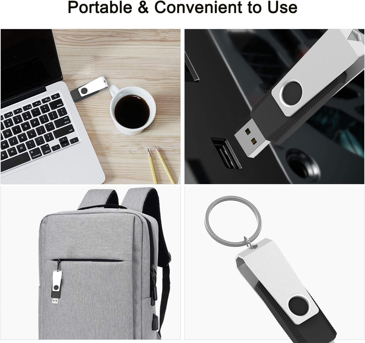 Versatile USB Flash Drive 1GB - 20 Pack with Nand Memory & Compatibility