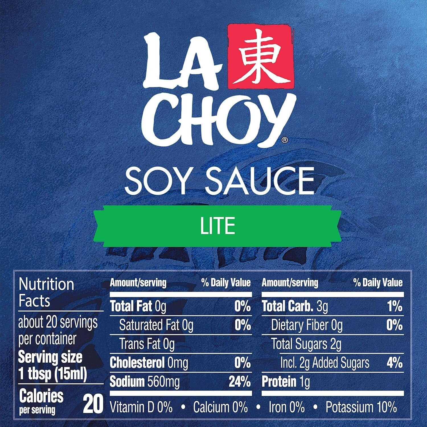 Bulk Lite Soy Sauce, 10 oz Bottles (12 Pack) - Authentic Low Sodium Sauce