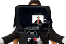 Load image into Gallery viewer, Adjustable iPad/Tablet Teleprompter with 70/30 Glass &amp; Carry Case - No Assembly
