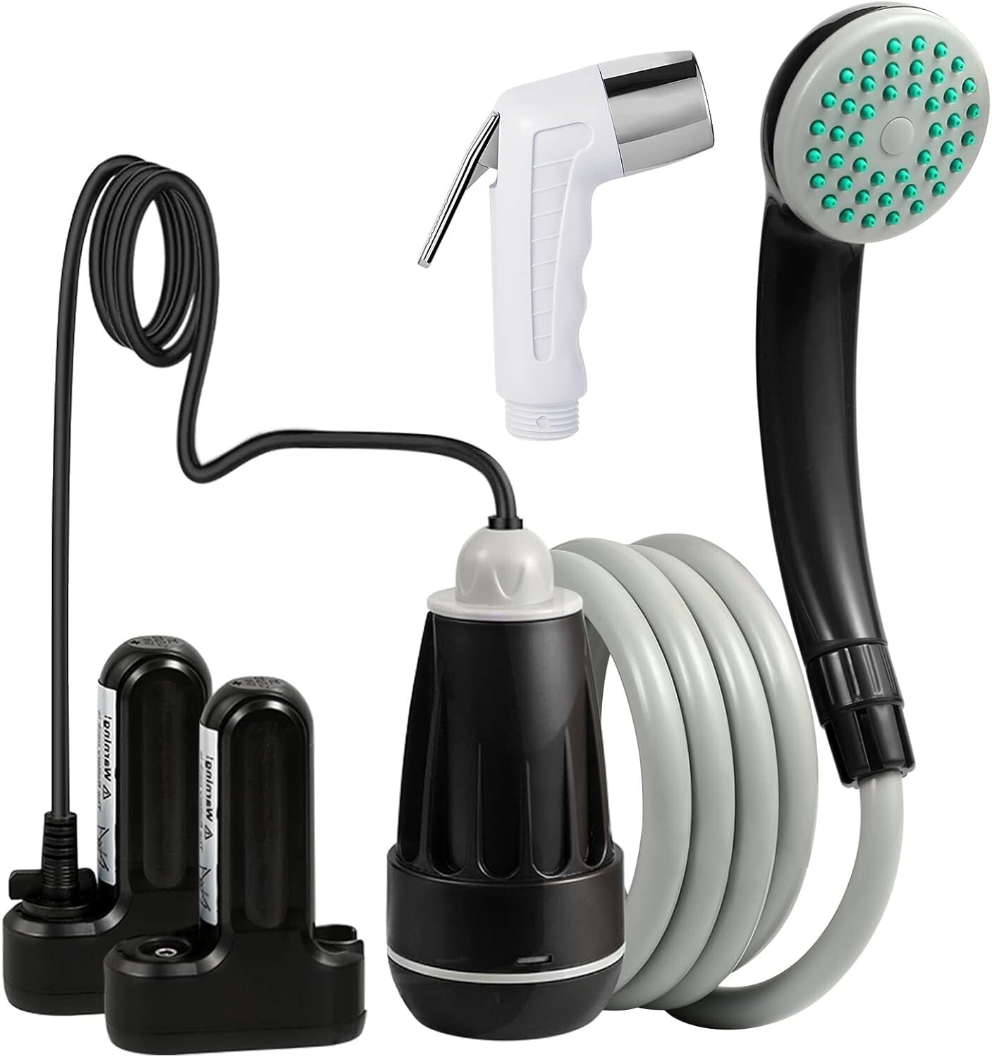 Easy-to-Use Rechargeable Camping Shower - Perfect for Adventures & Outdoor Clean
