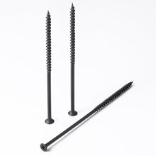 Load image into Gallery viewer, Durable 15 Lbs Coarse Threaded Black Screws - Ideal for Wood &amp; Drywall