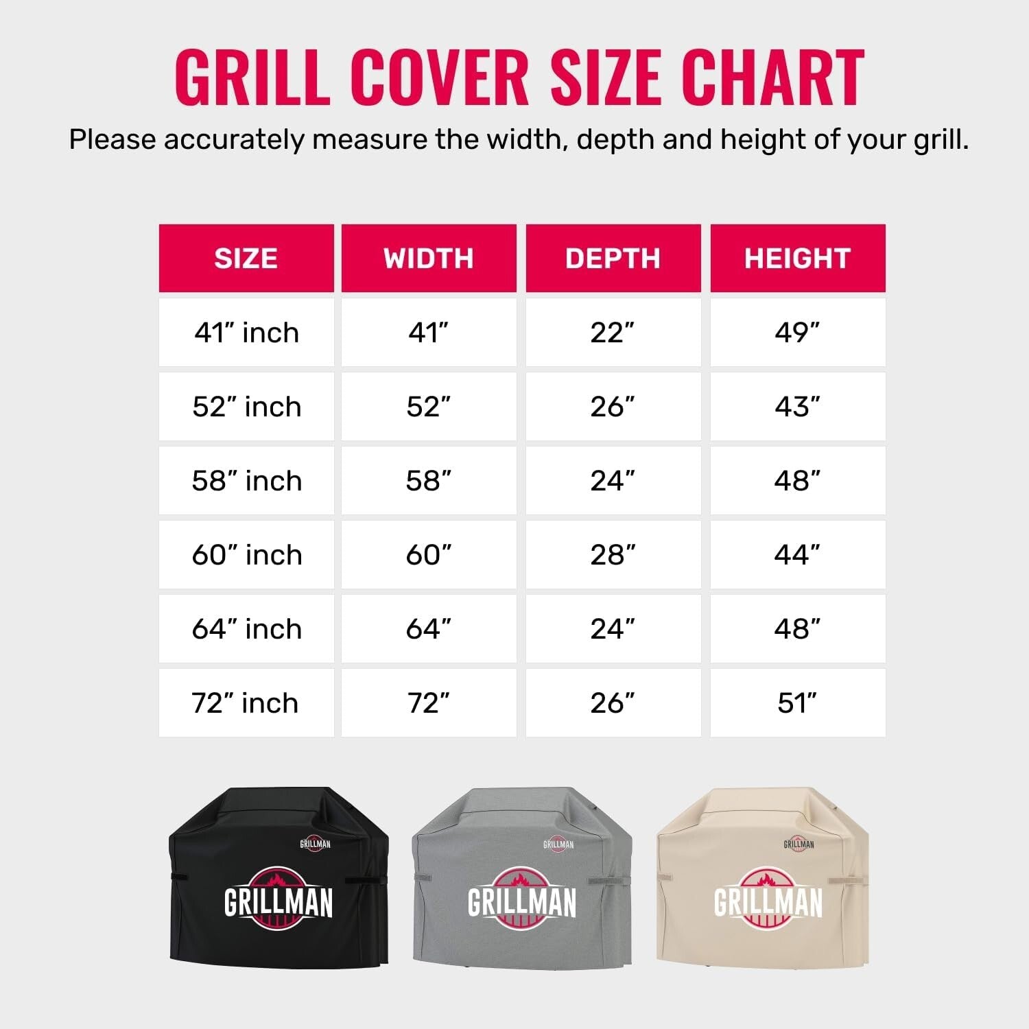 Durable and Waterproof BBQ Grill Cover - 72-Inch Protection Against Elements