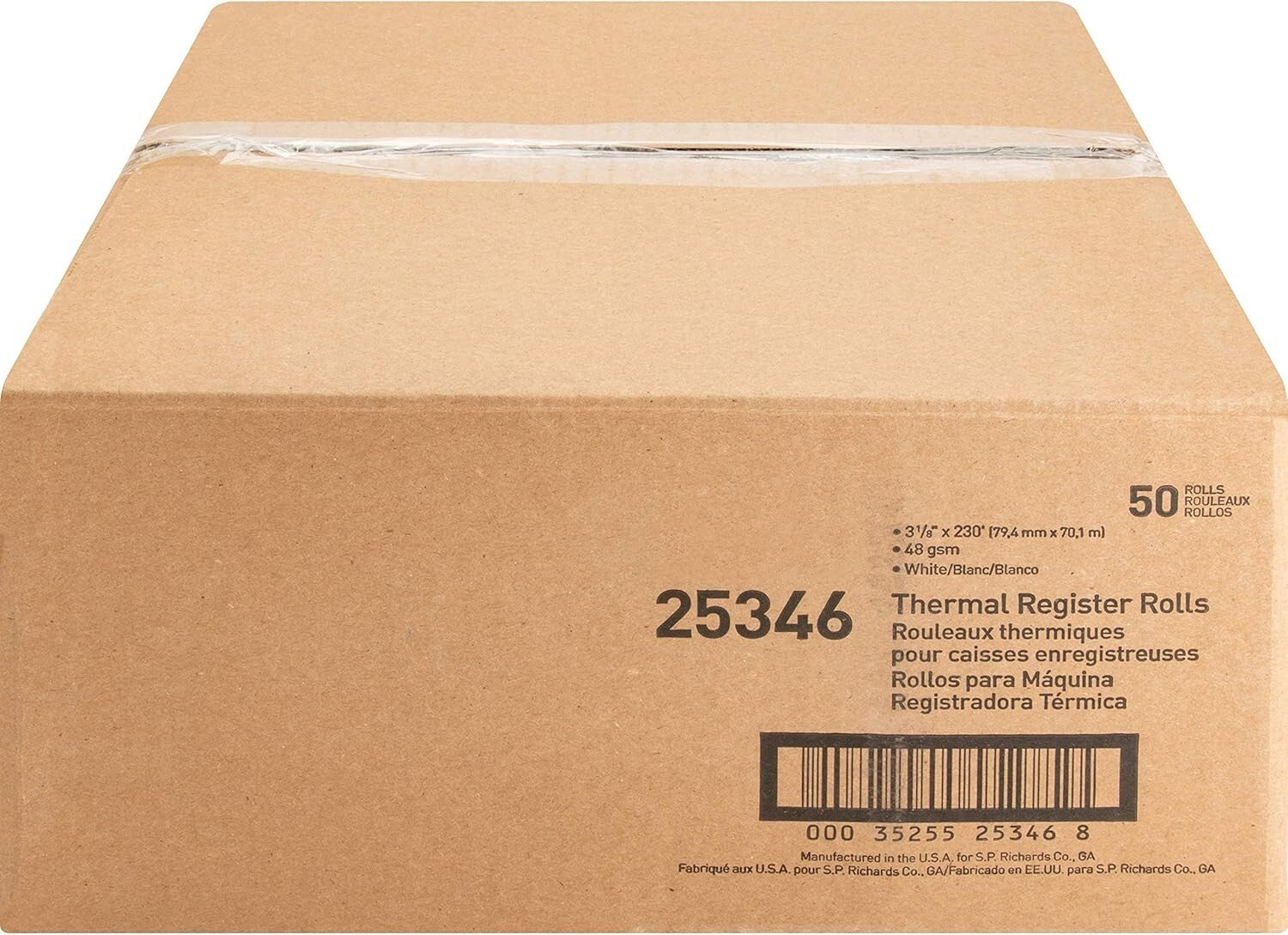 Effortless Replacement Thermal Paper Rolls - 50 Rolls for Consistent Performance