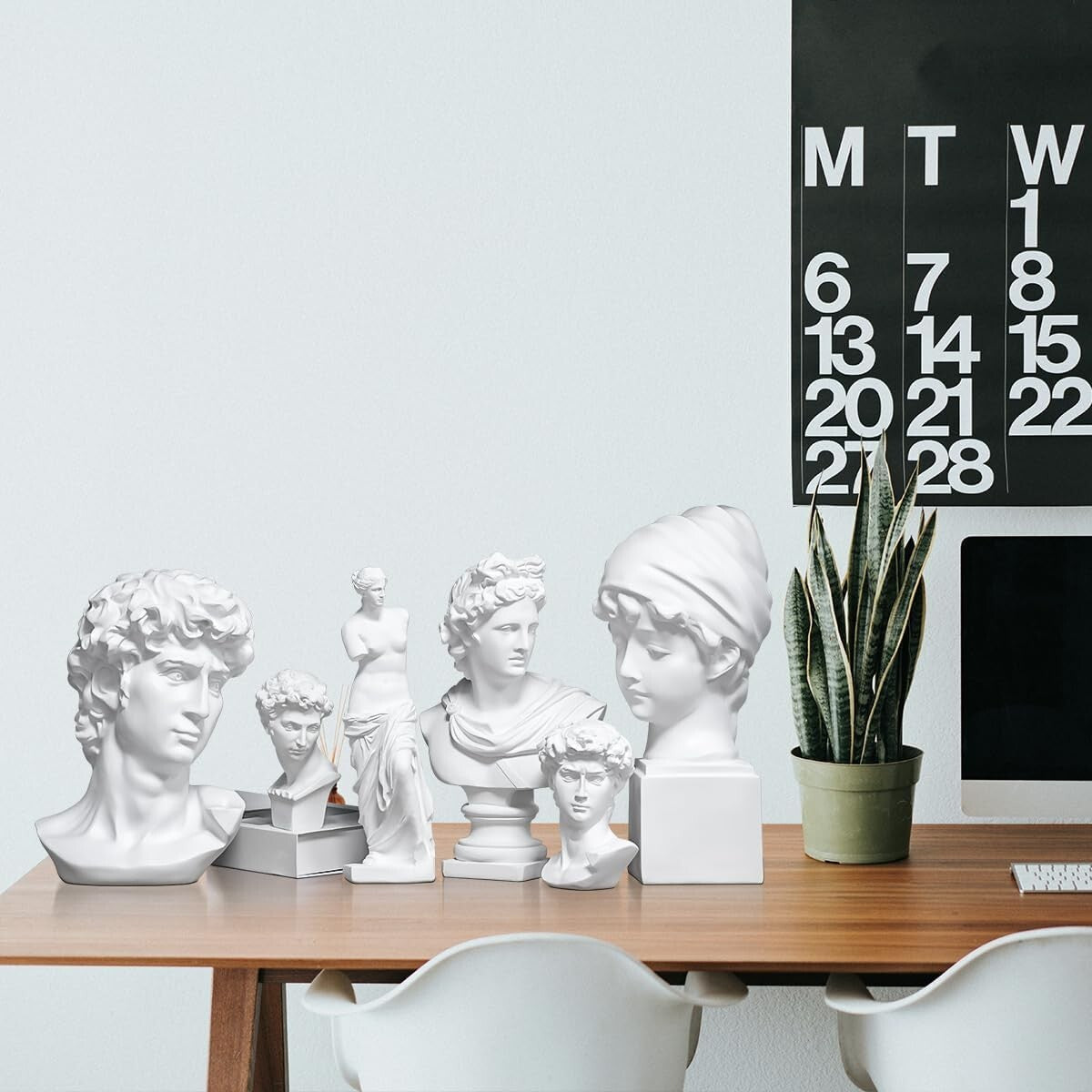 Elegant 11.8 Inch Greek Bust Statue - Ideal Gift for Weddings & Celebrations