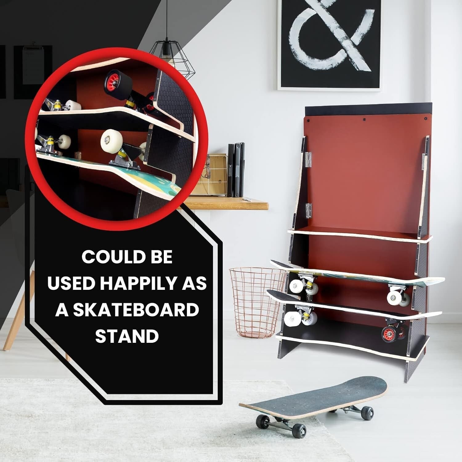 Durable Skateboard & Bike Ramp - Versatile Jump Structure for Kids & Scooters