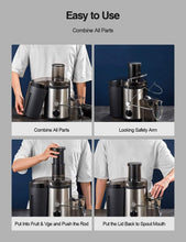 Load image into Gallery viewer, Centrifugal Juicer Extractor - 500W Power, BPA-Free, with Locking Safety Design