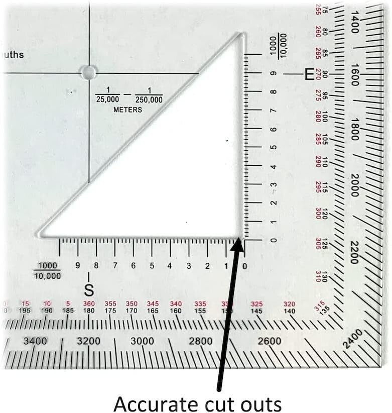 Advanced Land Nav Kit: Lensatic Compass, Protractor & Markers for Tactical Use
