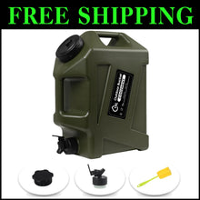 Load image into Gallery viewer, Versatile 5 Gallon Water Jug with Spout - Essential for Camping &amp; Emergency Prep