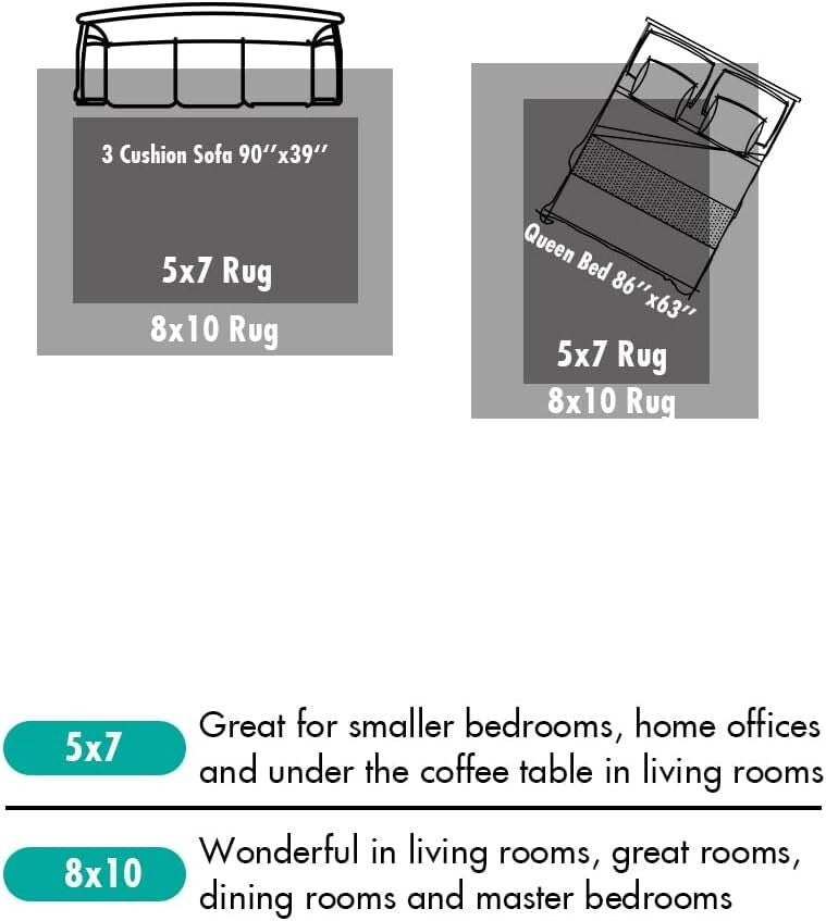 Premium 9x12 Feet Non-Skid Felt Padding - Carpet Protection for Hardwood Floors