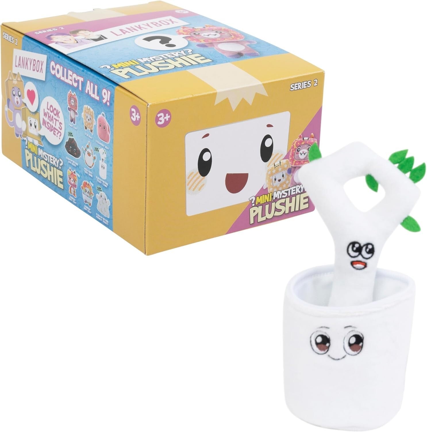 Unique Collectible Mini Mystery Plush 4-Pack - Adorable Blind Box Surprise