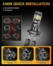 Load image into Gallery viewer, Universal Fit 36000LM Fog Light Bulbs - Crisp 6500K Light for Safer Driving